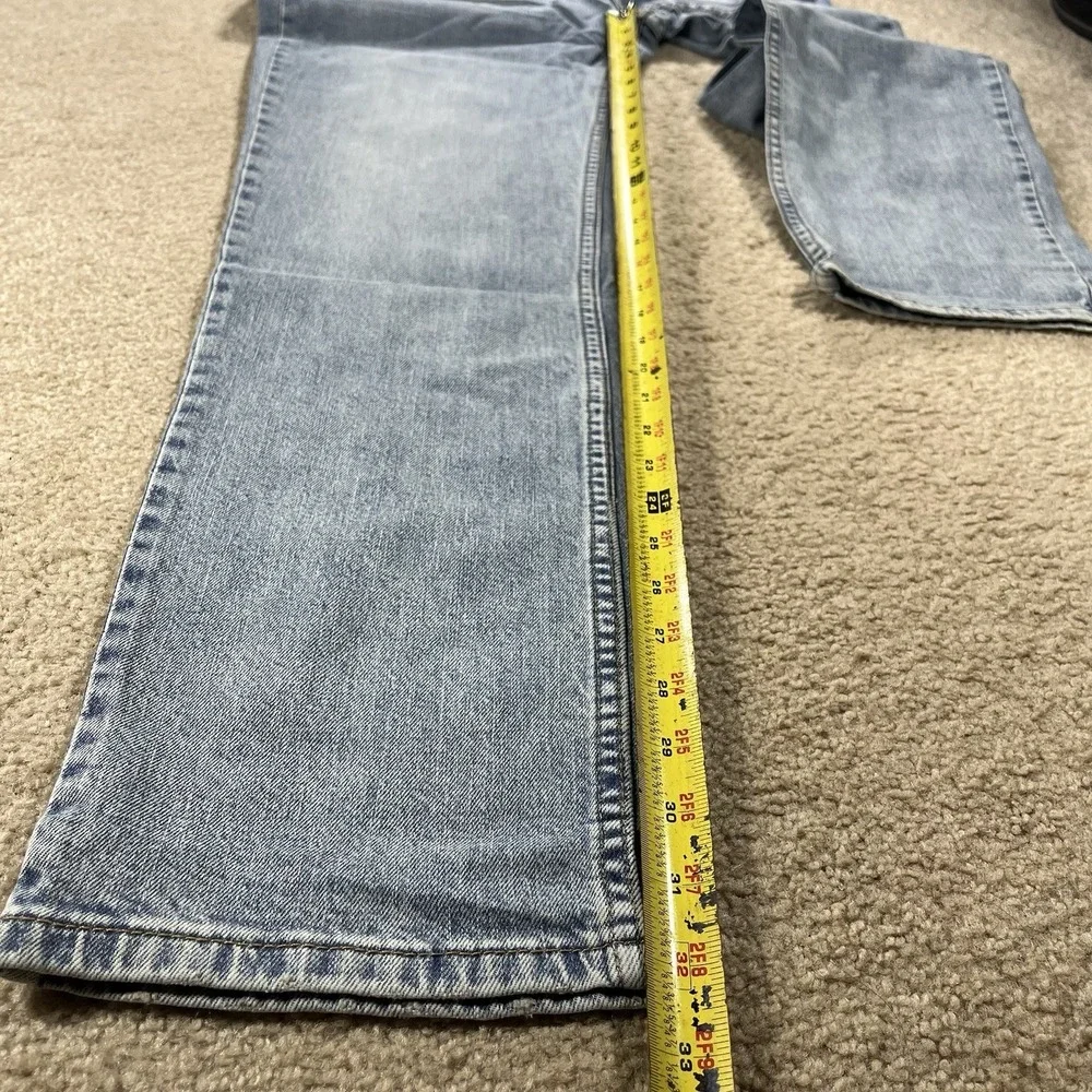Levi's 511 Slim Fit Jeans Men's 36x32 True Fit 38x32 Light Wash Blue Denim NEW